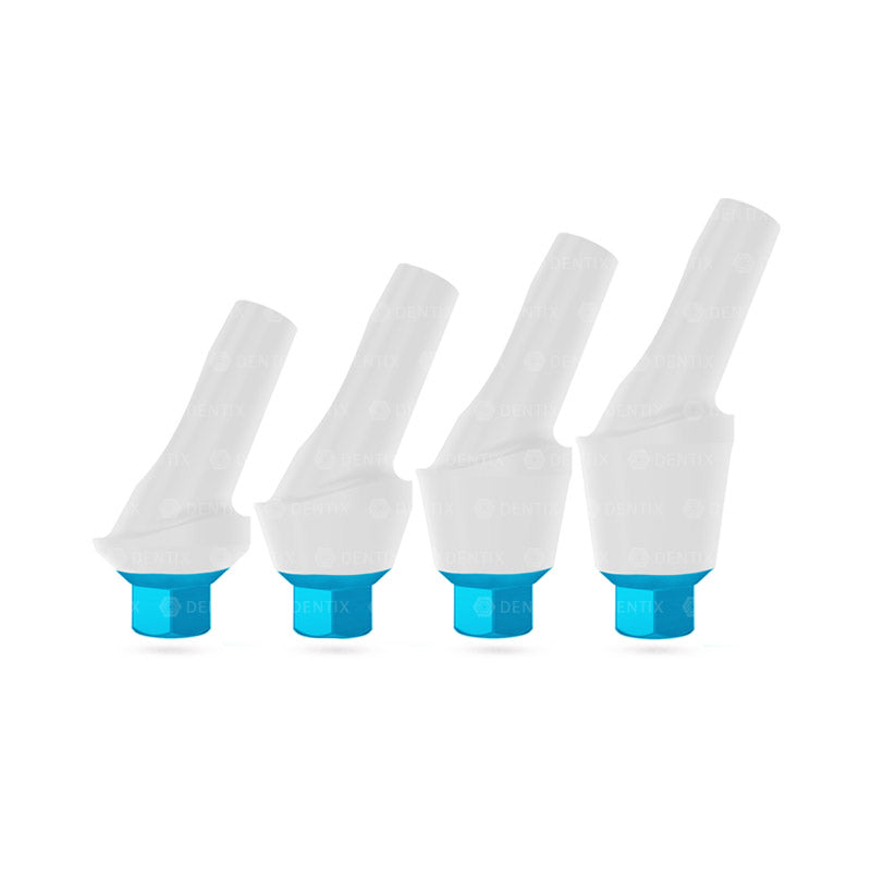 25° Abutment Angulado Anátomico Estético de Zirconia con Base de Titanio - Hex Internal (SP)