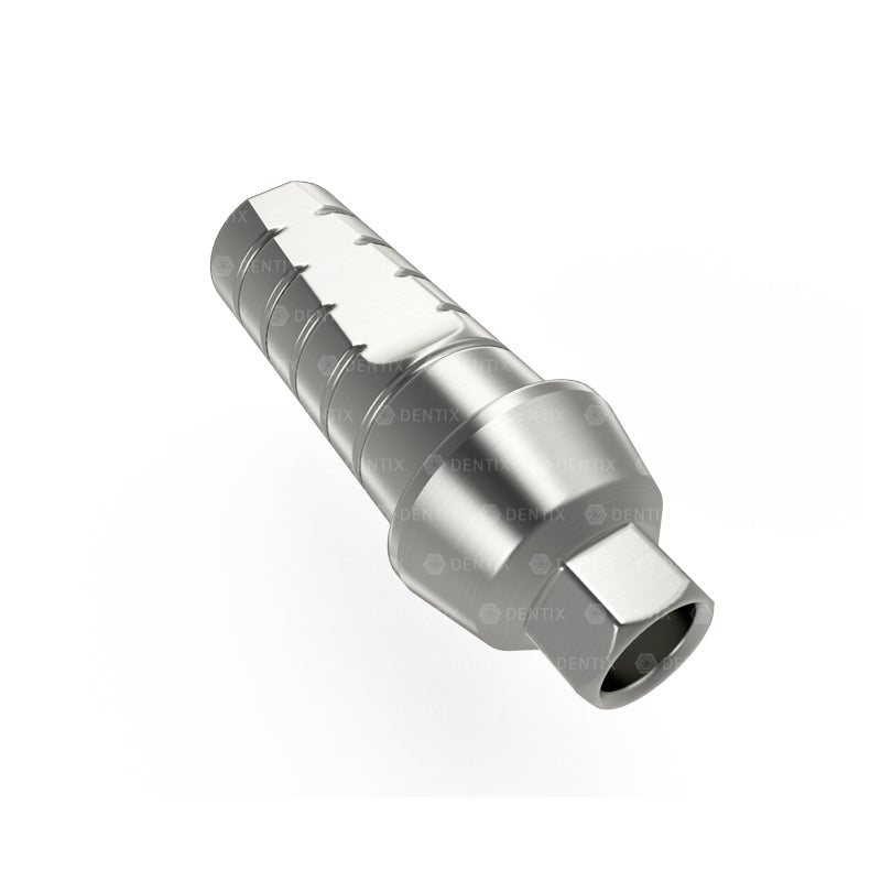 Implante SPIRAL® + Pilar Recto + Pilar de Cicatrización + Transfer + Análogo – Hex Interno