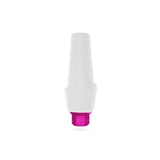 Abutment Recto Anatómico Estético de Zirconia con Base de Titanio - Hex Interno (NP)