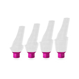25° Abutment Angulado Anatómico Estético de Zirconia con Base de Titanio - Hex Interno (NP)
