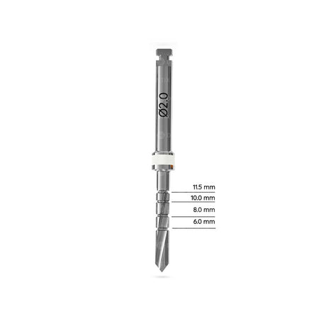 Broca Corta Helicoidal Paralela de Irrigación Externa