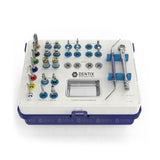 100 Implantes SPIRAL® + 100 Pilares Rectos + Kit Quirúrgico Avanzado – Hex Interno